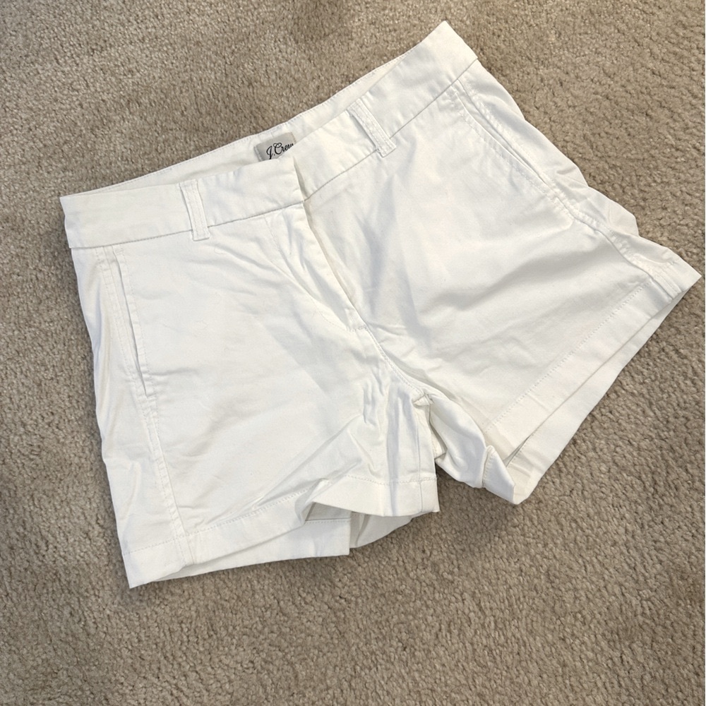 J. Crew White Women's Shorts